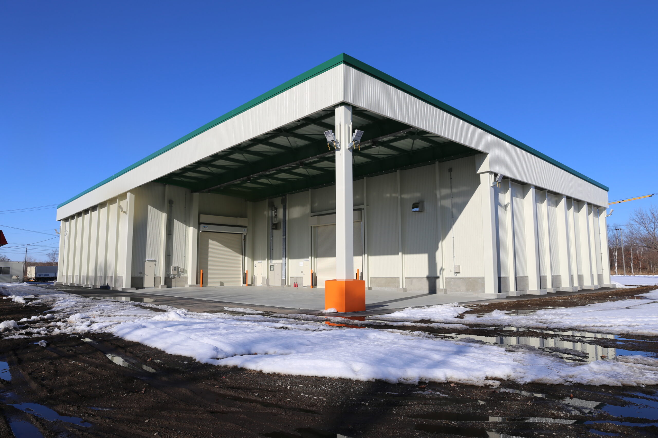 とまこまい広域農業協同組合 安平地区大豆集出荷貯蔵施設